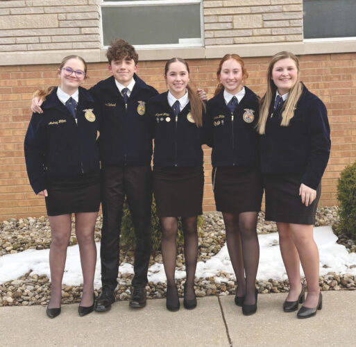 Fort Frye FFA Winter Career Development events in action